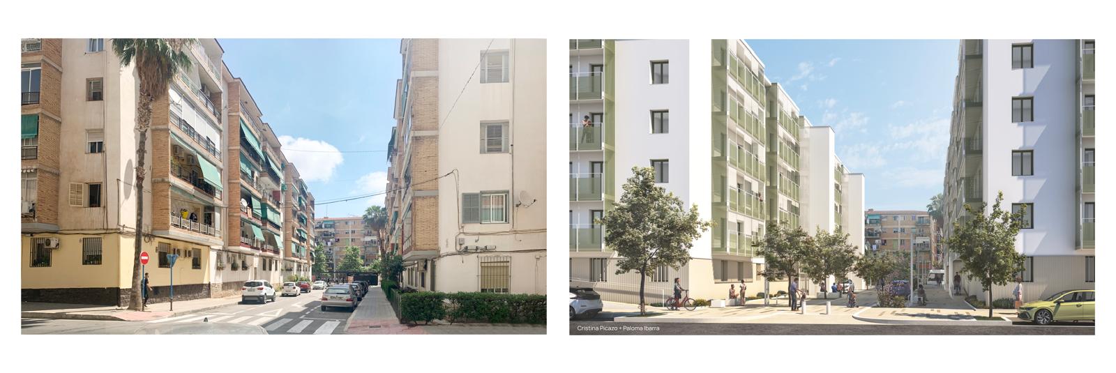 Imagen secundaria 2 - Las obras de la primera supermanzana de Alicante arrancarán los próximos días