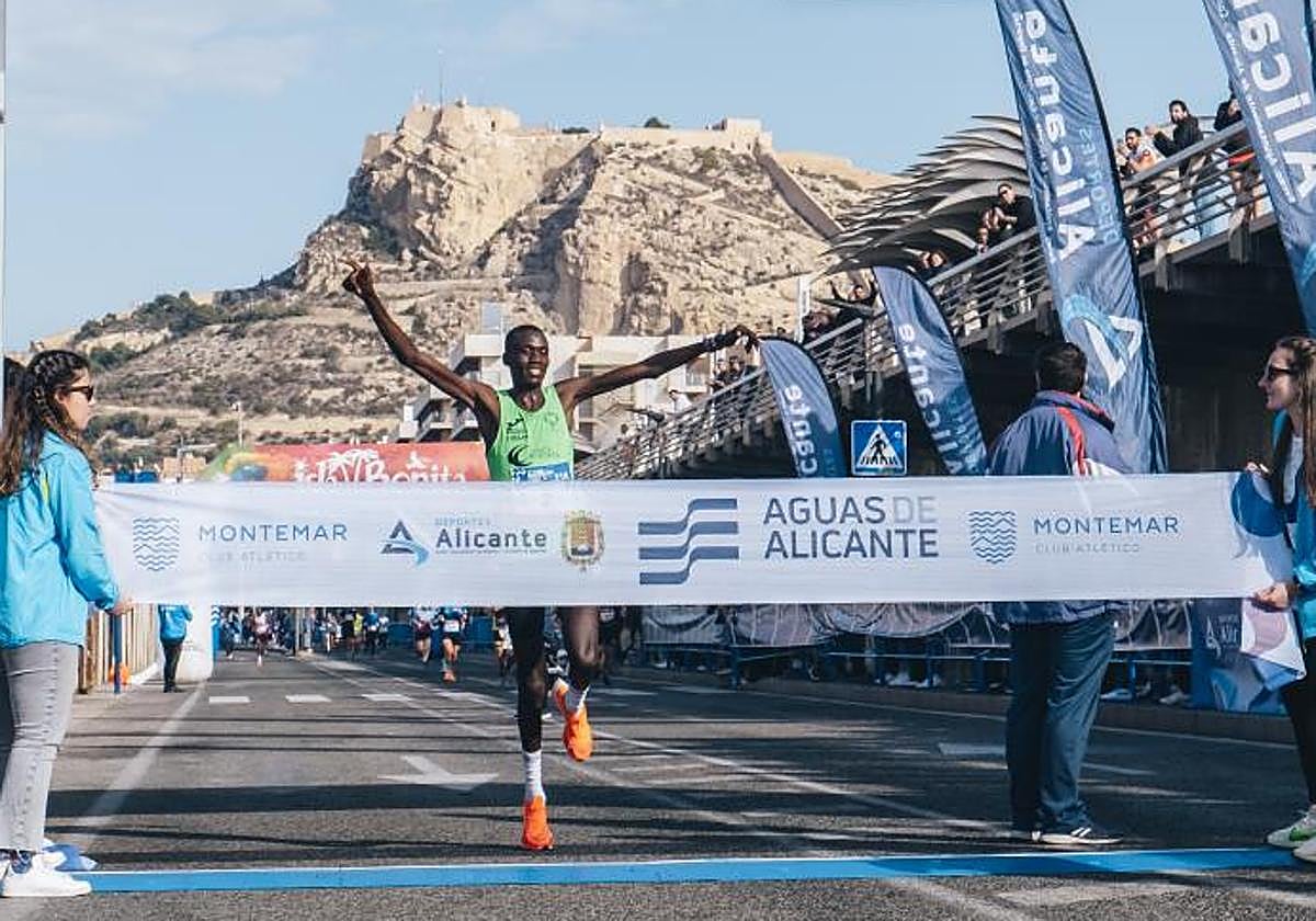 Ganador de la media maratón de Alicante.
