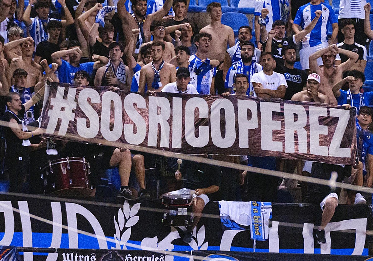 Imagen de la Grada de Animación del Rico Pérez.