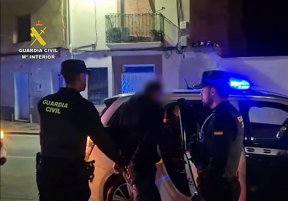 Detención del fugitivo en Sant Joan.