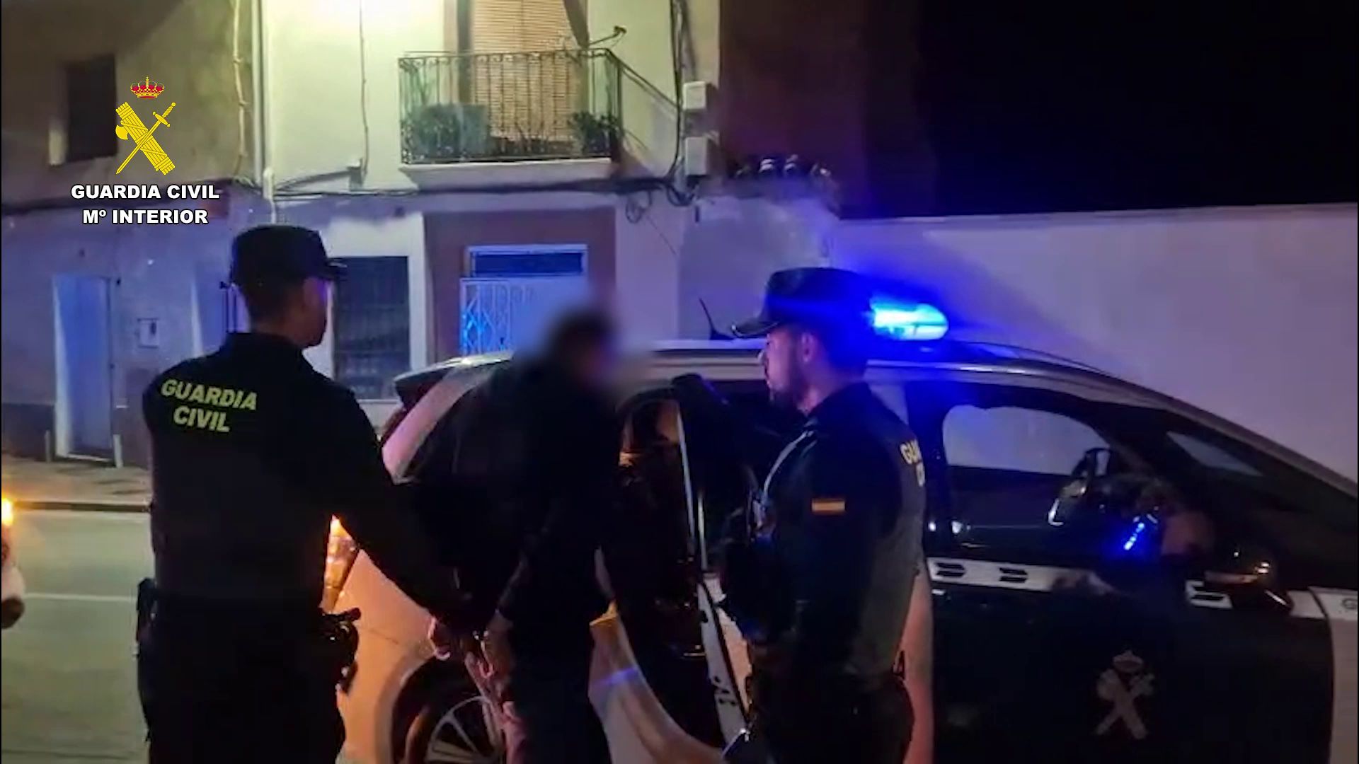 Arrest of the fugitive in Sant Joan.