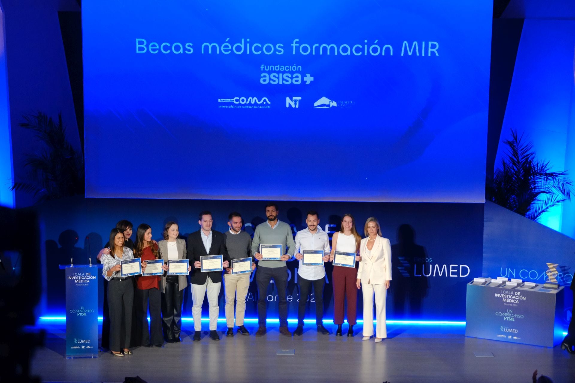 Así ha sido la I Gala Becas LUMED celebrada en Alicante