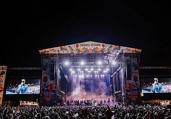 Escenario del Spring Festival en Alicante.