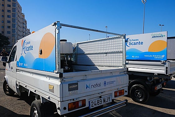 Nueva maquinaria de limpieza.