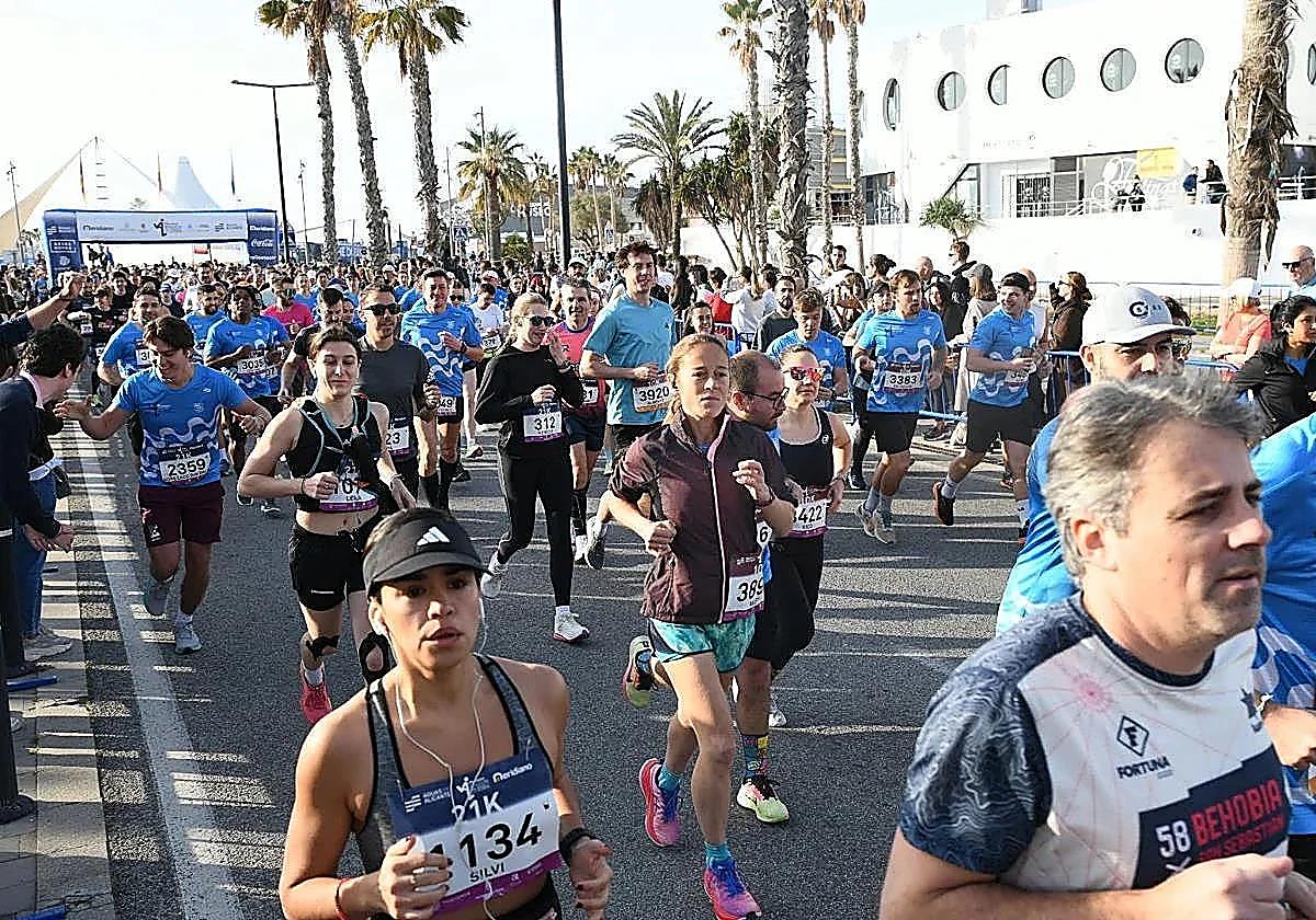A sporting event in Alicante.