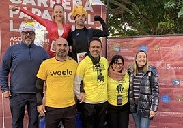 Podium de la carrera.