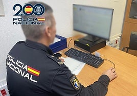 Investigador de la Policía Nacional.