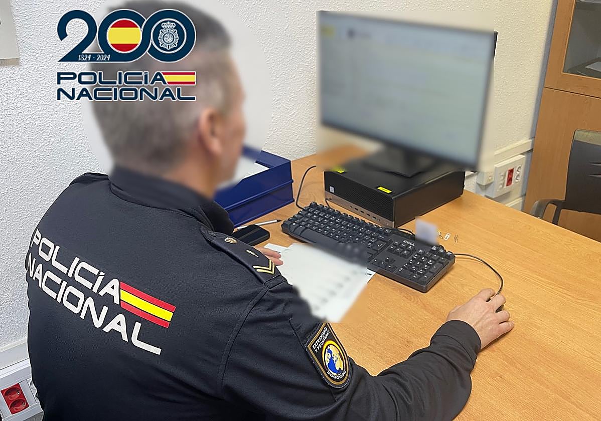 Investigador de la Policía Nacional.