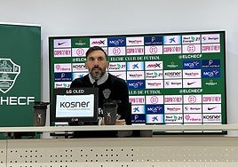 Sarabia, durante la previa copera, destaca la importancia de superar al Quintanar del Rey y confirma rotaciones en el once.