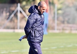 El nuevo técnico del Hércules Beto Company, en Fontcalent.