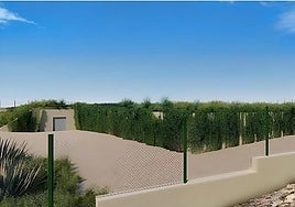 Así será el nuevo depósito para abastecer de agua a la zona de playas de Alicante.