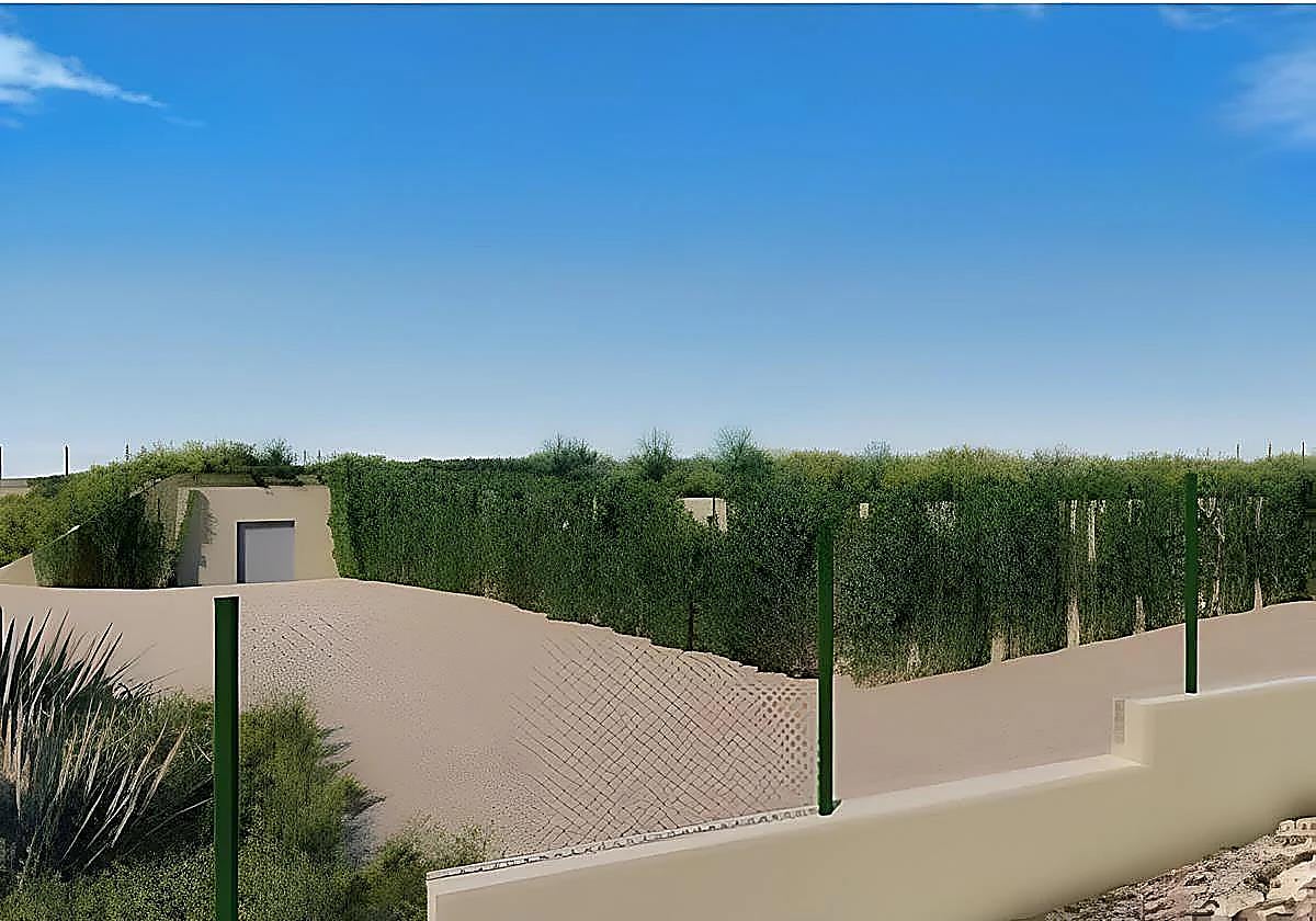 Así será el nuevo depósito para abastecer de agua a la zona de playas de Alicante.