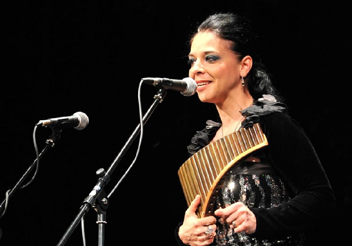 La artista rumana Oana Lianu.