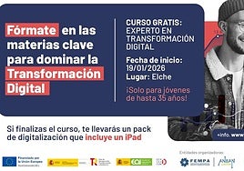 El PCUMH refuerza su compromiso con la formación digital juvenil colaborando por quinto año en el programa 'Agentes del Cambio'.