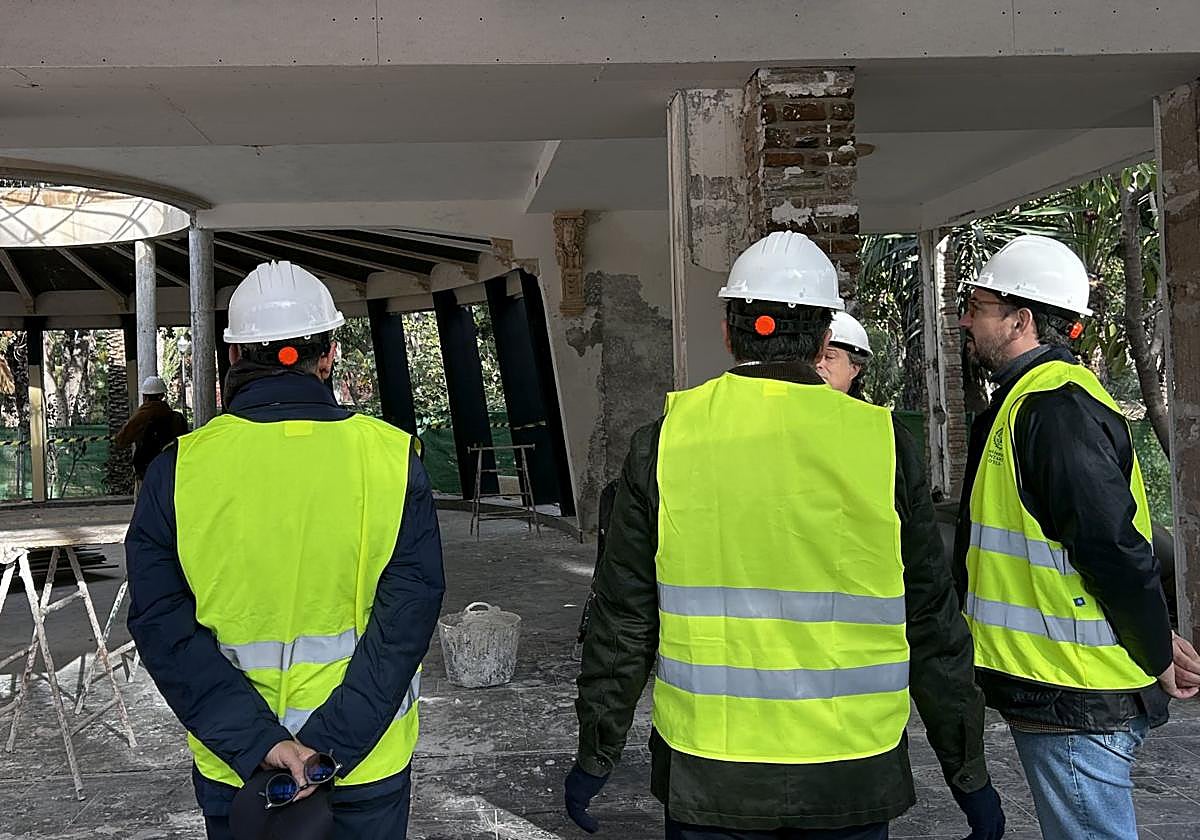 Avance de las obras del nuevo espacio gastronómico y de eventos en pleno corazón del Palmeral de Elche.