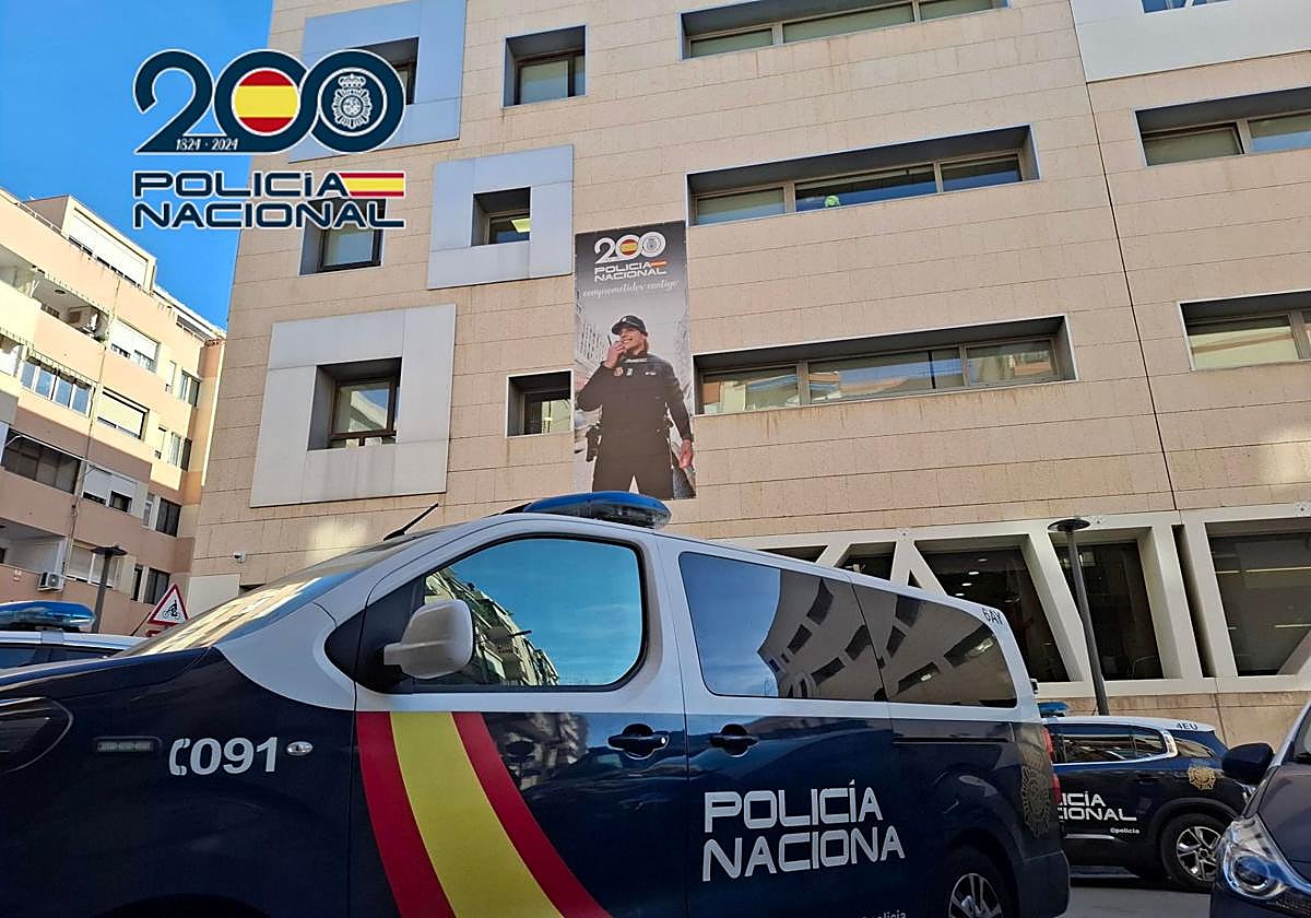 Comisaría provincial de la Policía Nacional en Alicante.
