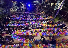 Imagen de la 'globotoná' de la Vila Joiosa.