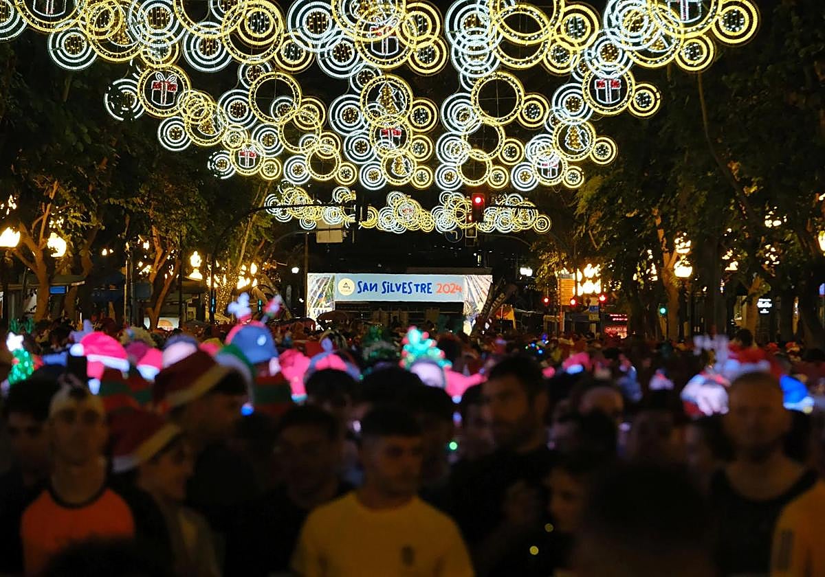 Carrera de la San Silvestre de Alicante.