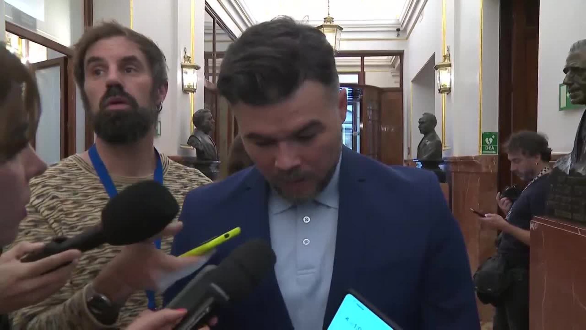 ERC sobre la posición de Junts por el decreto antiaranceles: "Está en el bloque de la derecha"