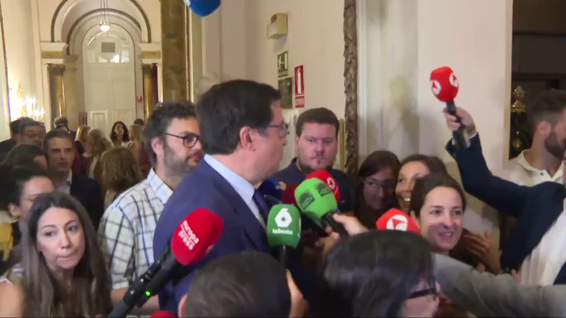 Óscar López afirma que "solo contemplo ganar en Madrid"