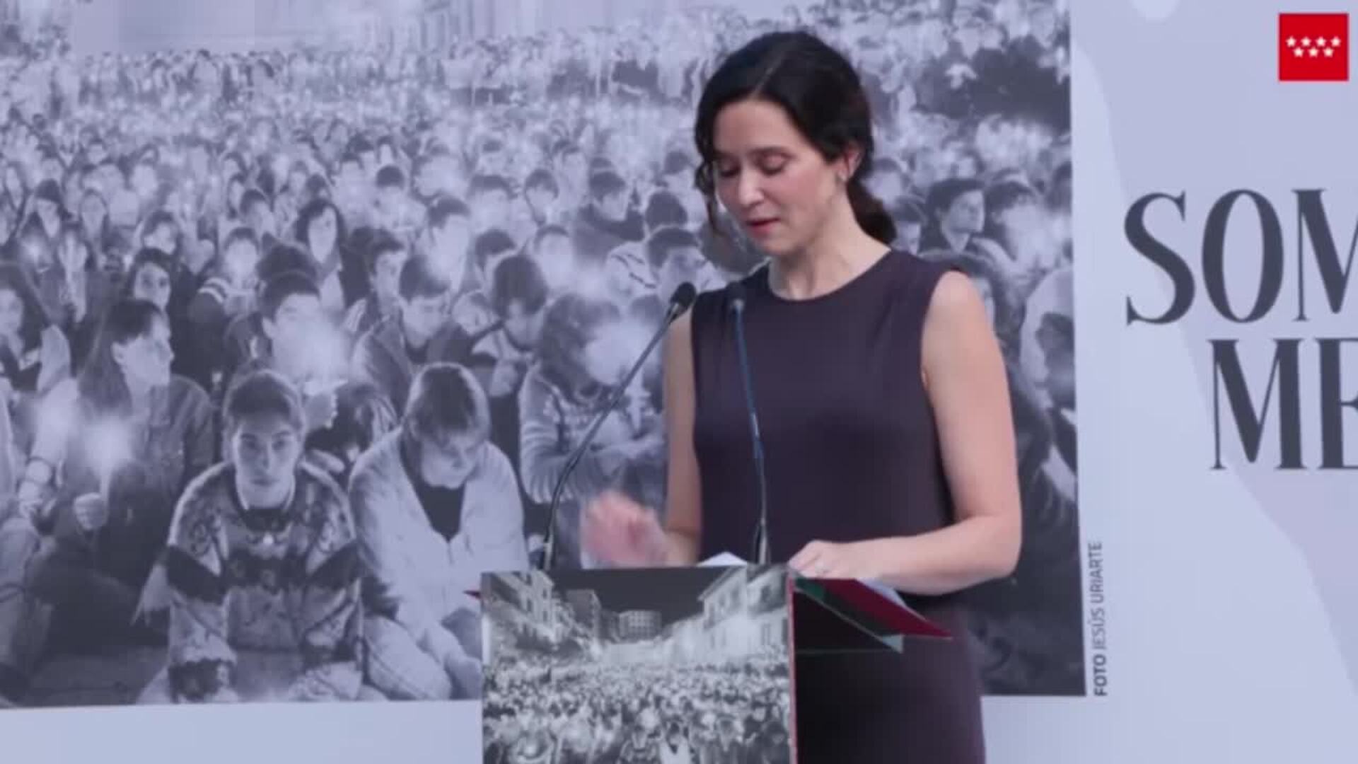 Ayuso pide el regreso del 