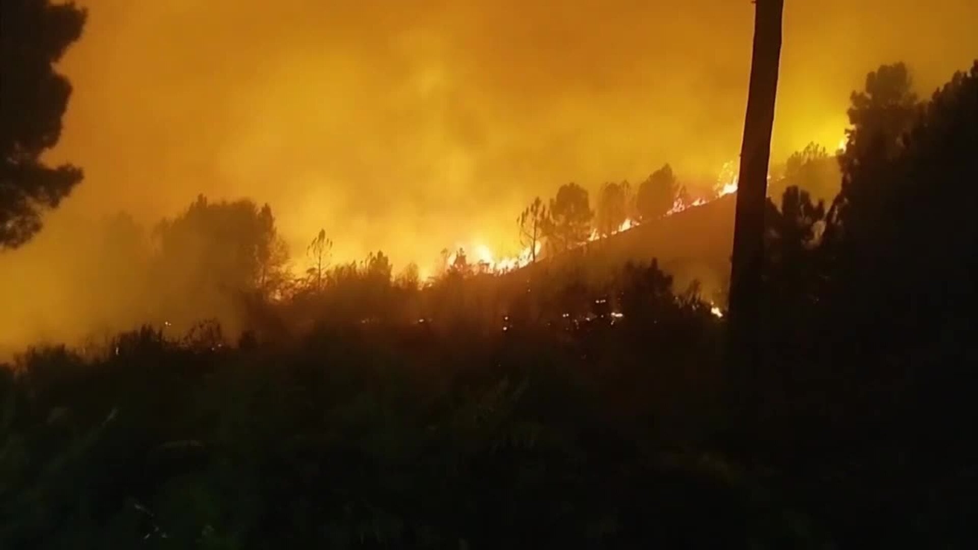 Continúan los incendios activos en varias provincias de España