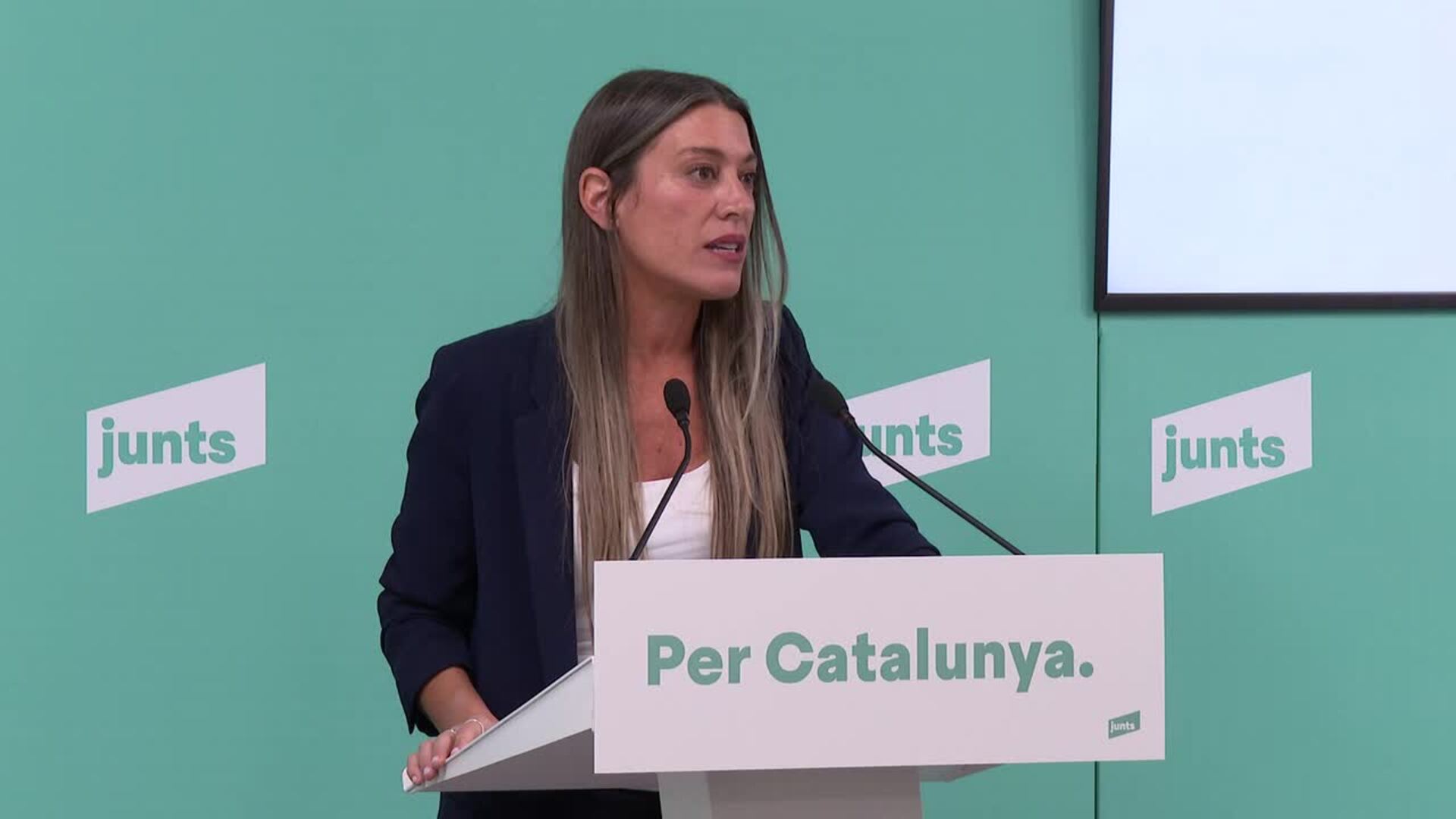 Nogueras (Junts) asegura que no cambian su posición con el PSOE y les insta a tomar decisiones