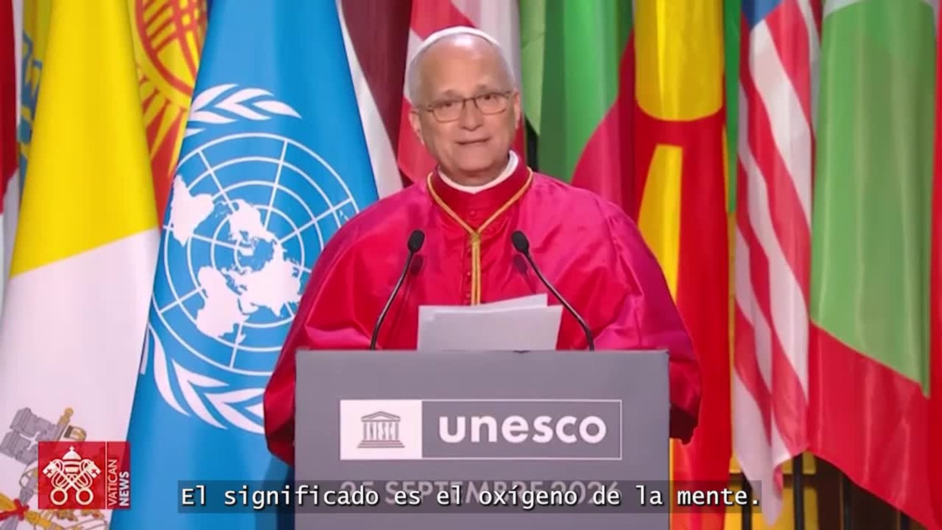 León XIV afirma ante la UNESCO que la IA no puede responder al sentido de la existencia humana