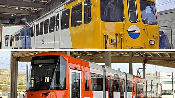 Del 'trenet' a la serie 4.500: el Tram muestra en Alicante sus vagones históricos