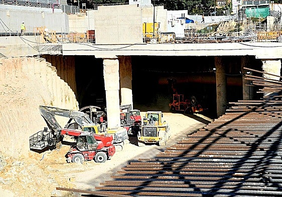 Alicante's new central tram station emerges from the depths